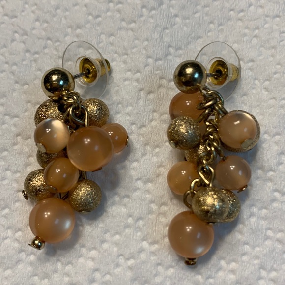 Cluster drop earrings - Picture 4 of 5